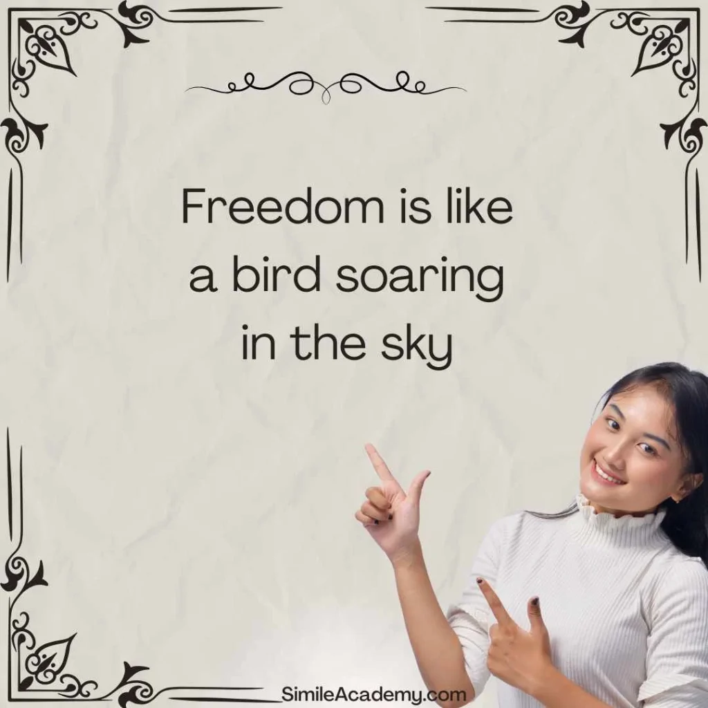 25 Freedom Similes 