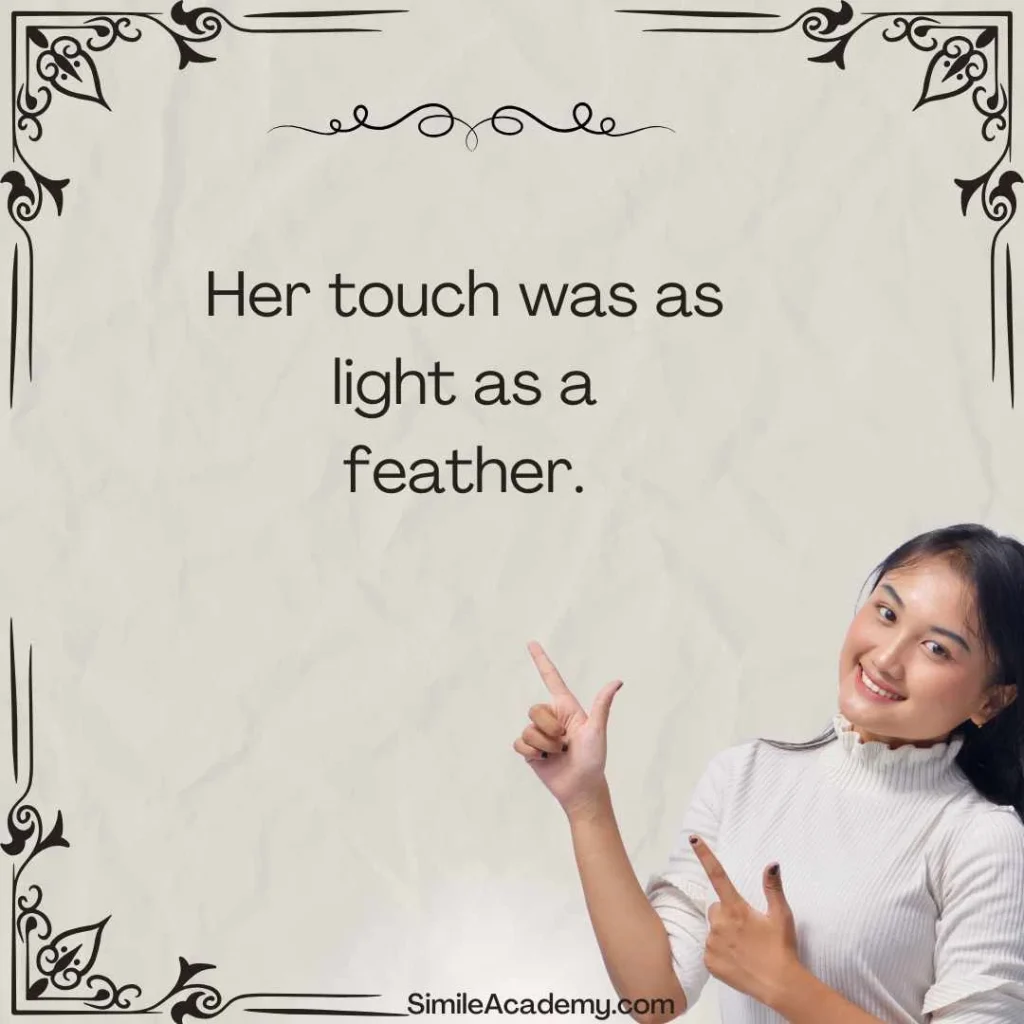As light as a feather