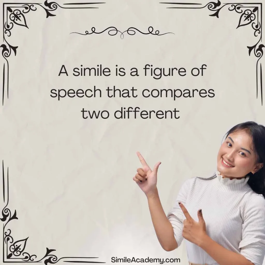 What is a Simile