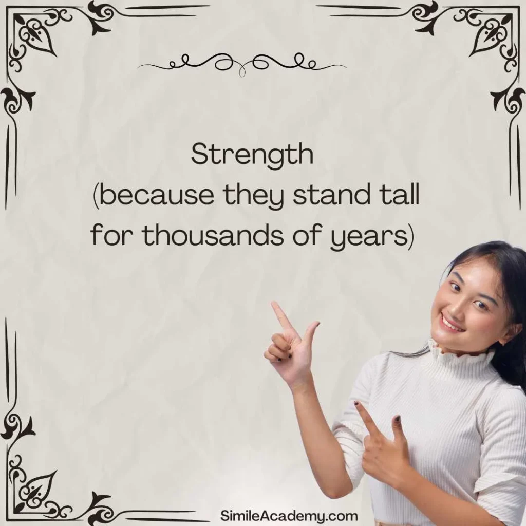 Why Mountains Make Strong Similes