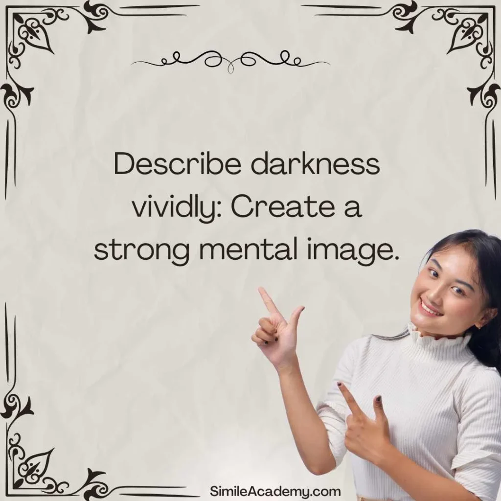 Why Use Similes for Darkness