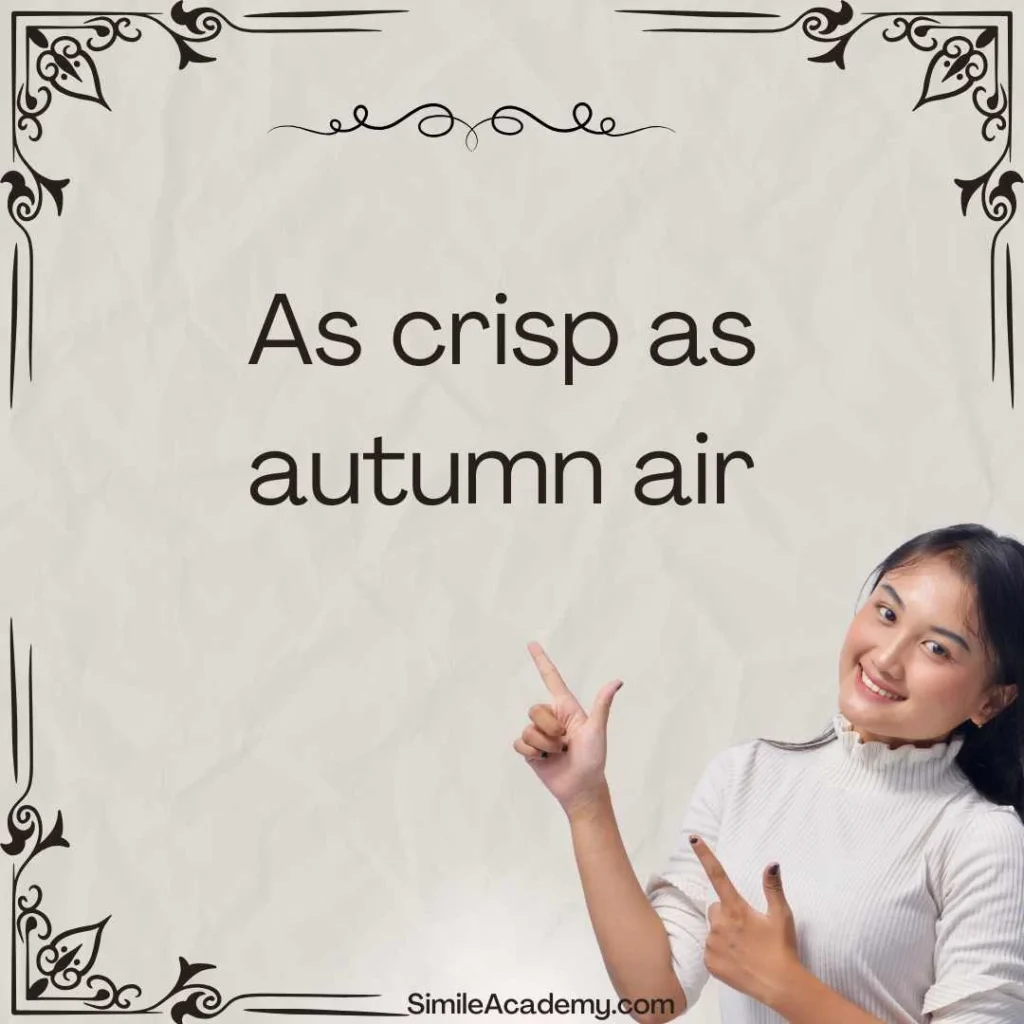 25 Creative Similes for Fall