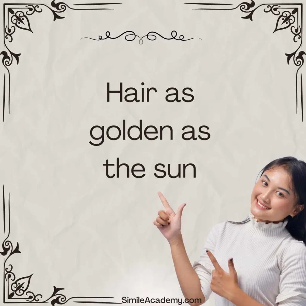 25 Creative Similes for Hair