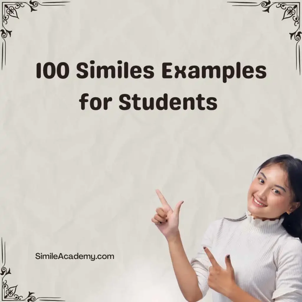 100 Similes Examples for Students 