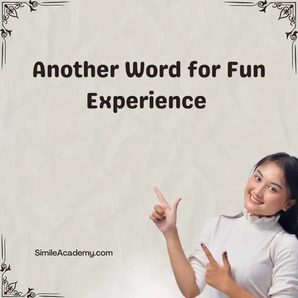 Another Word for Fun Experience 