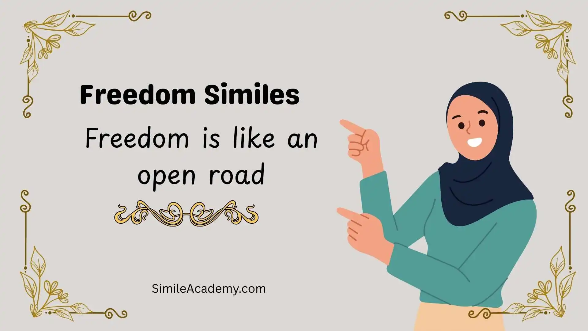 Freedom Similes