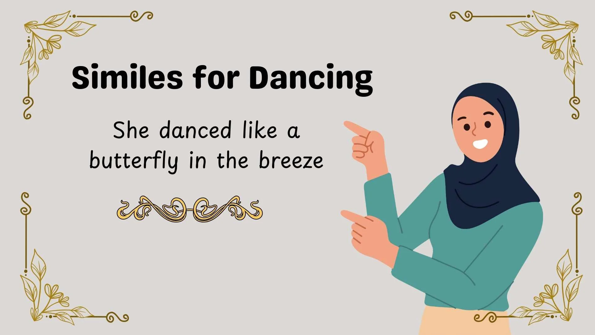 Similes for Dancing