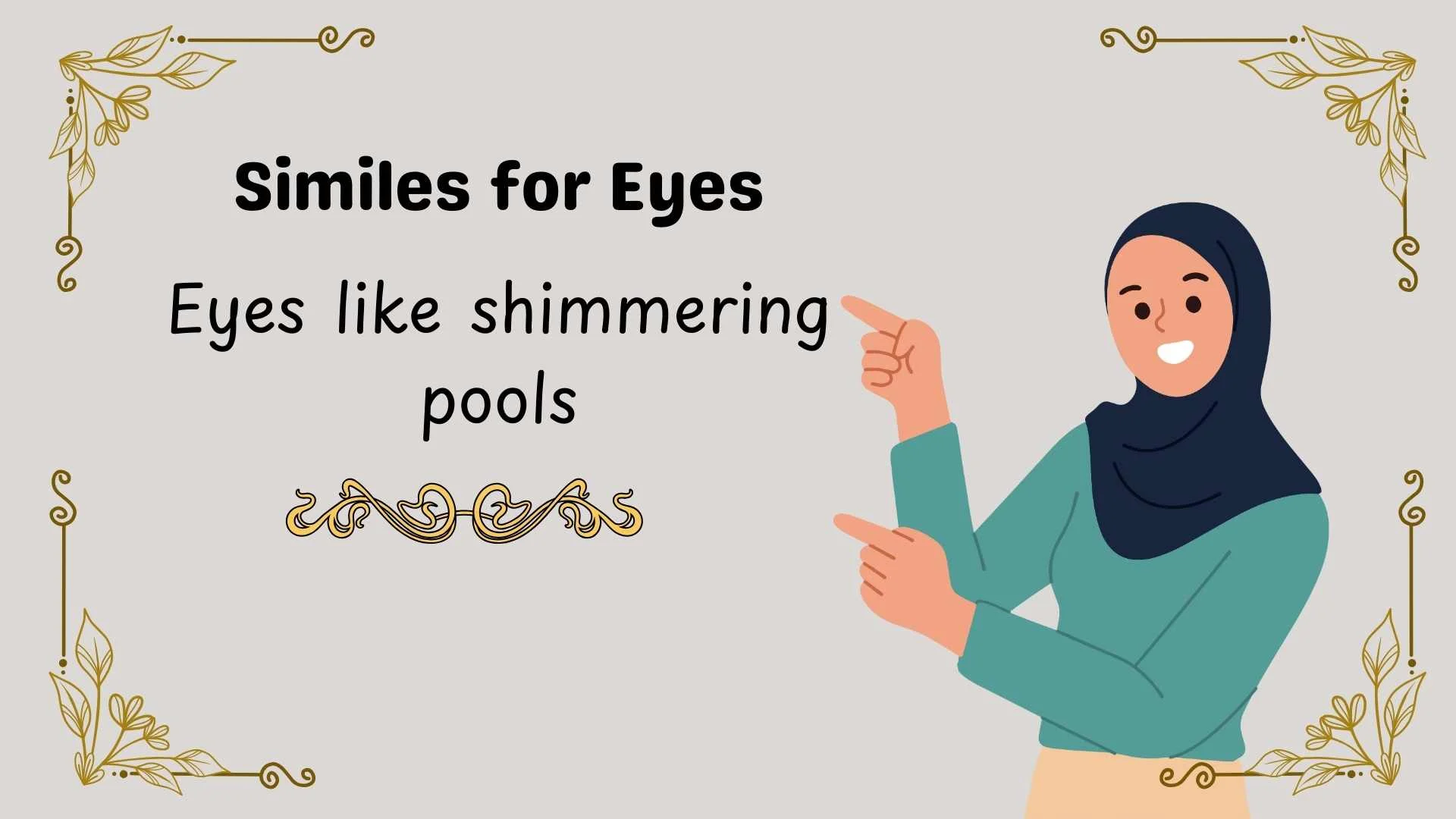 Similes for Eyes