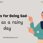 Similes for Being Sad