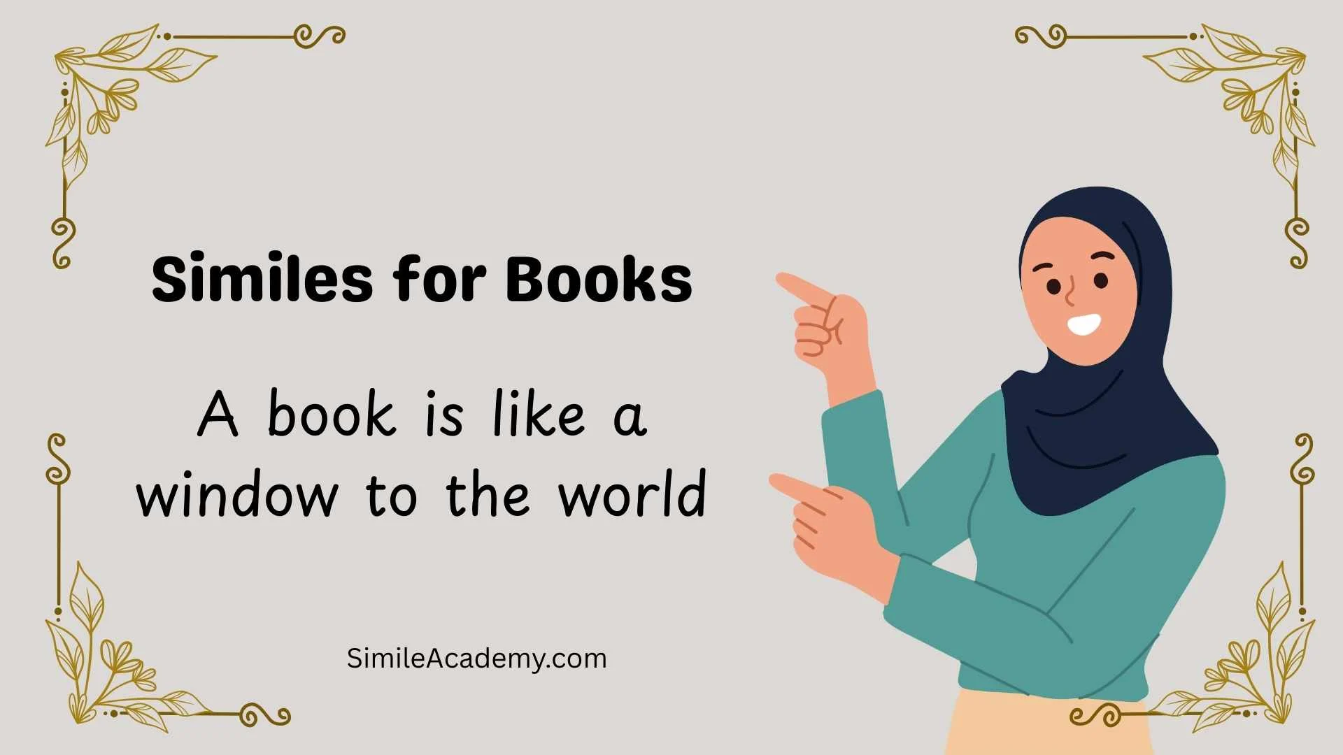 Similes for Books