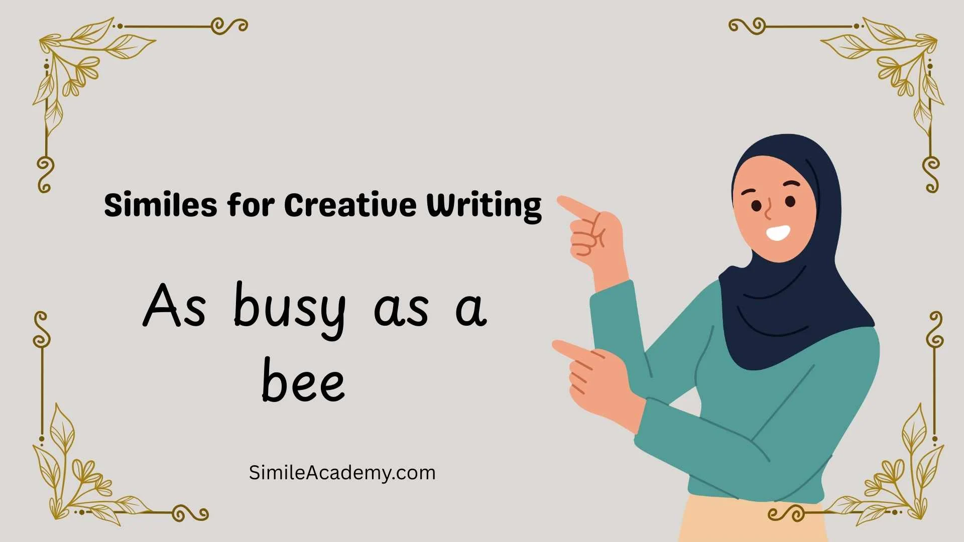 Similes for Creative Writing