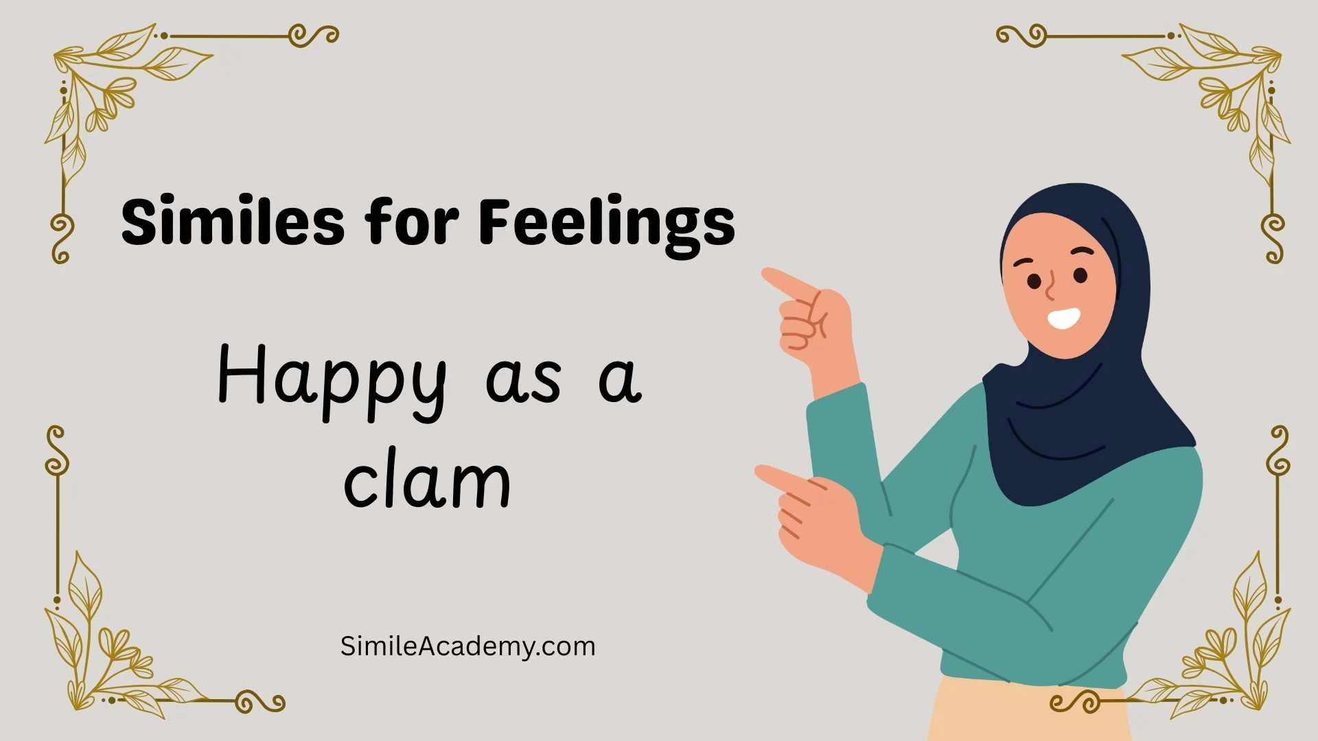 Similes for Feelings