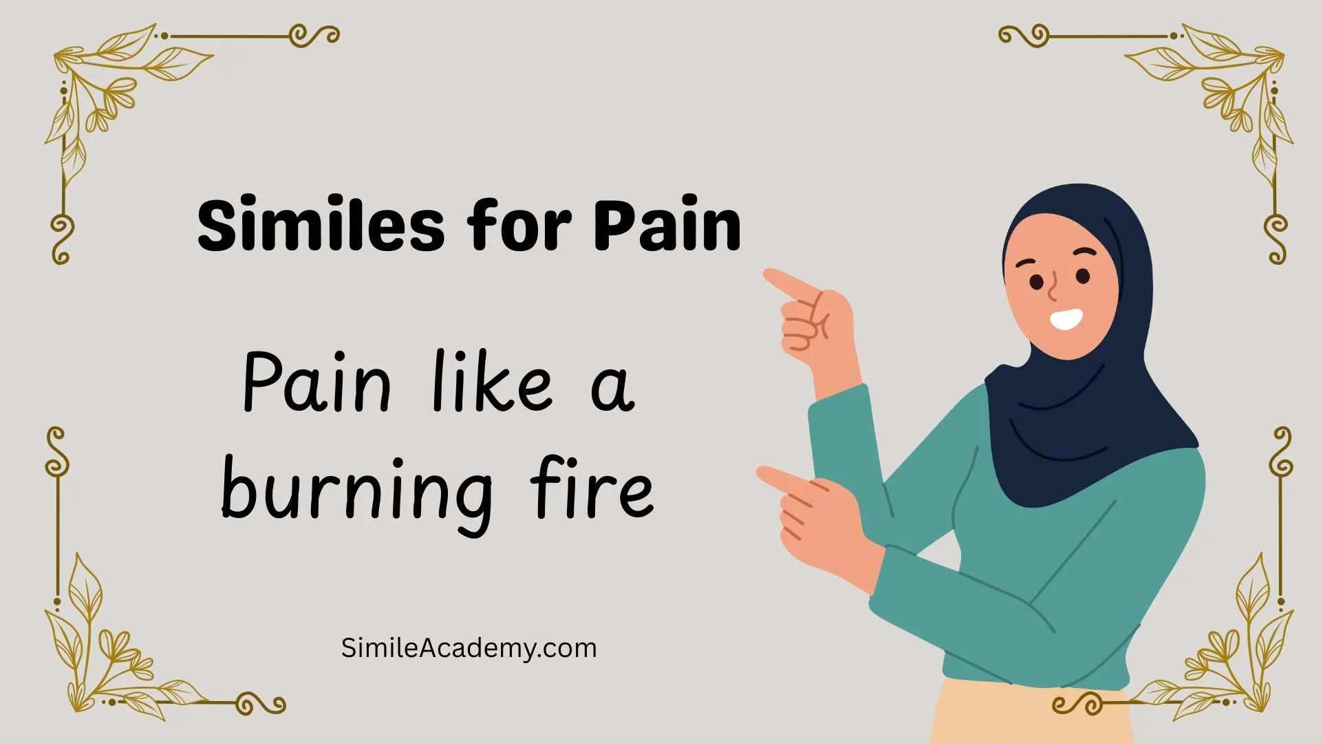 Similes for Pain