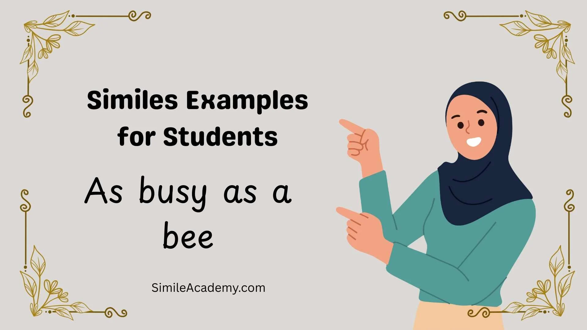 Similes Examples for Students