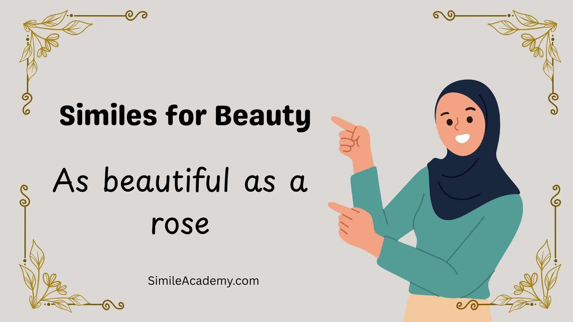 Similes for Beauty