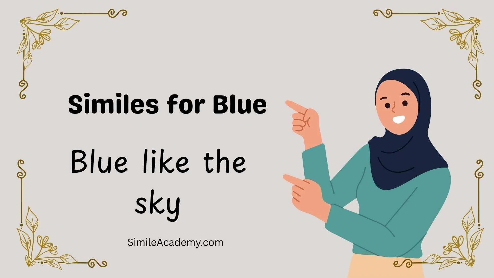 Similes for Blue
