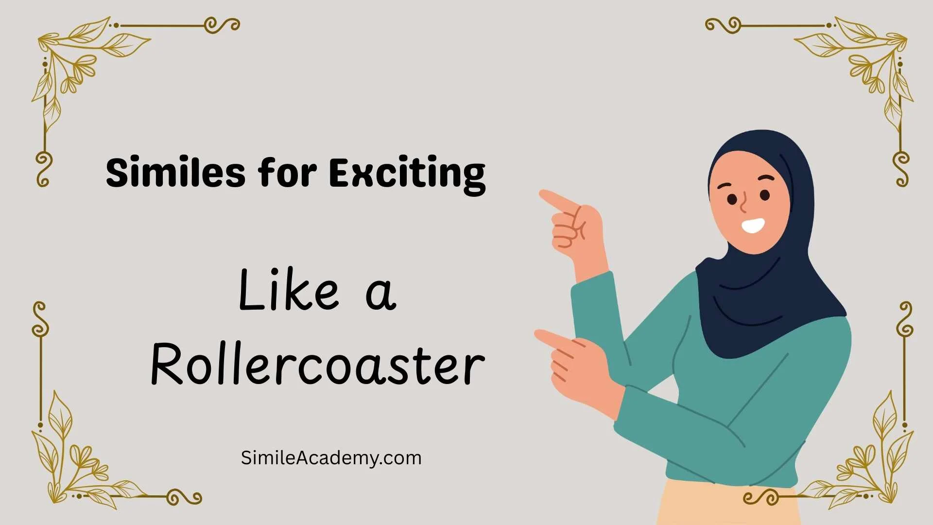 Similes for Exciting 