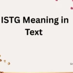 ISTG Meaning in Text 