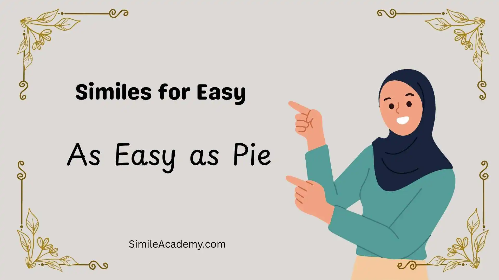 Similes for Easy