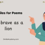 Similes for Poems