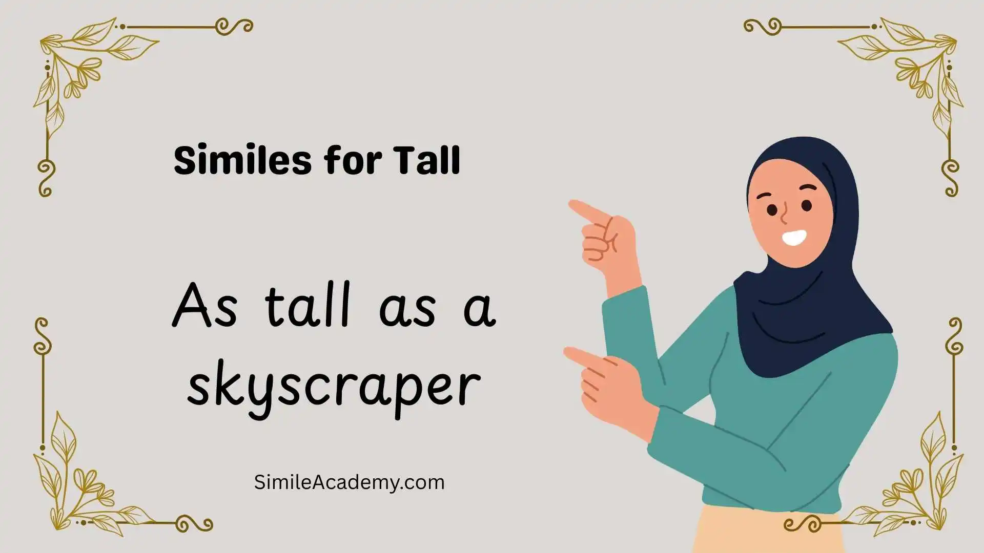 Similes for Tall