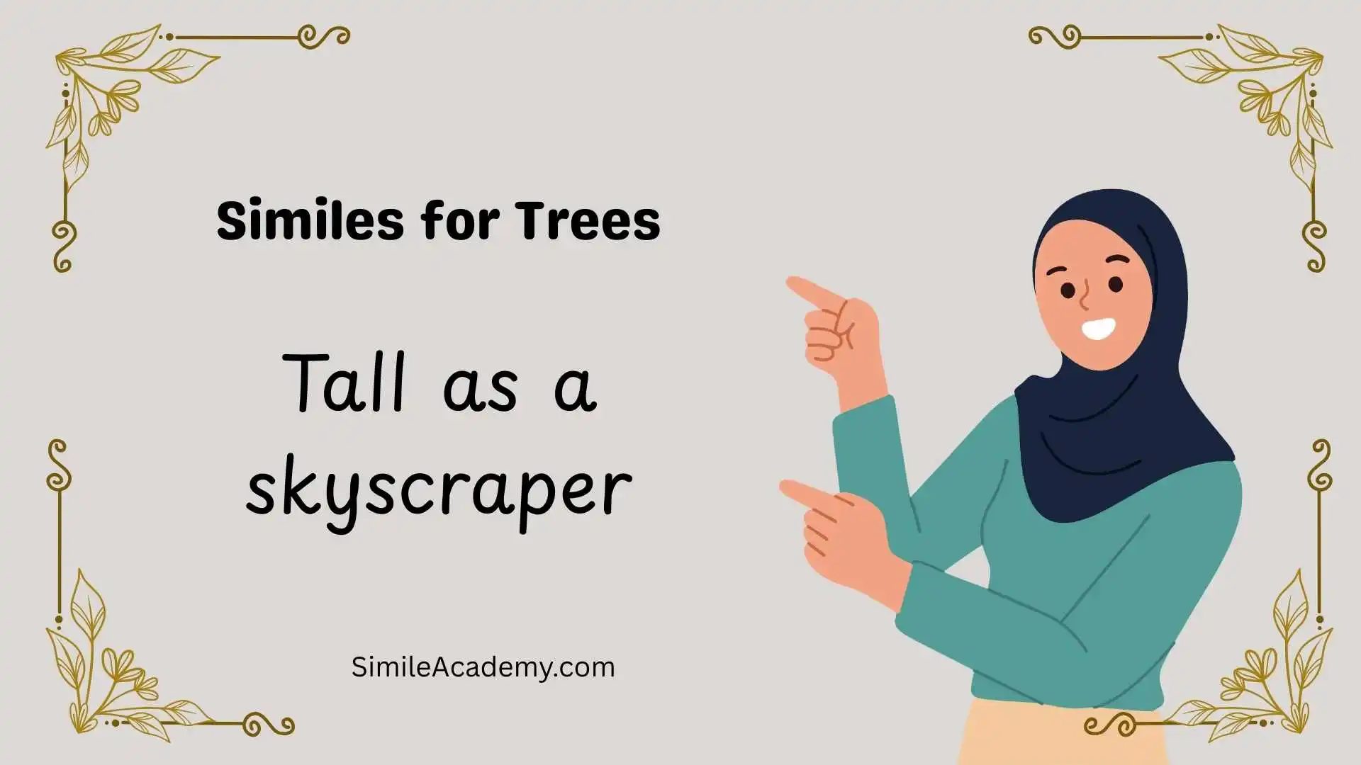 Similes for Trees