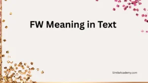 FW Meaning in Text  