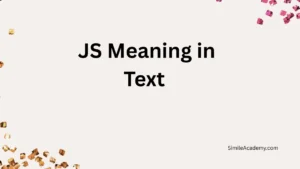 JS Meaning in Text 
