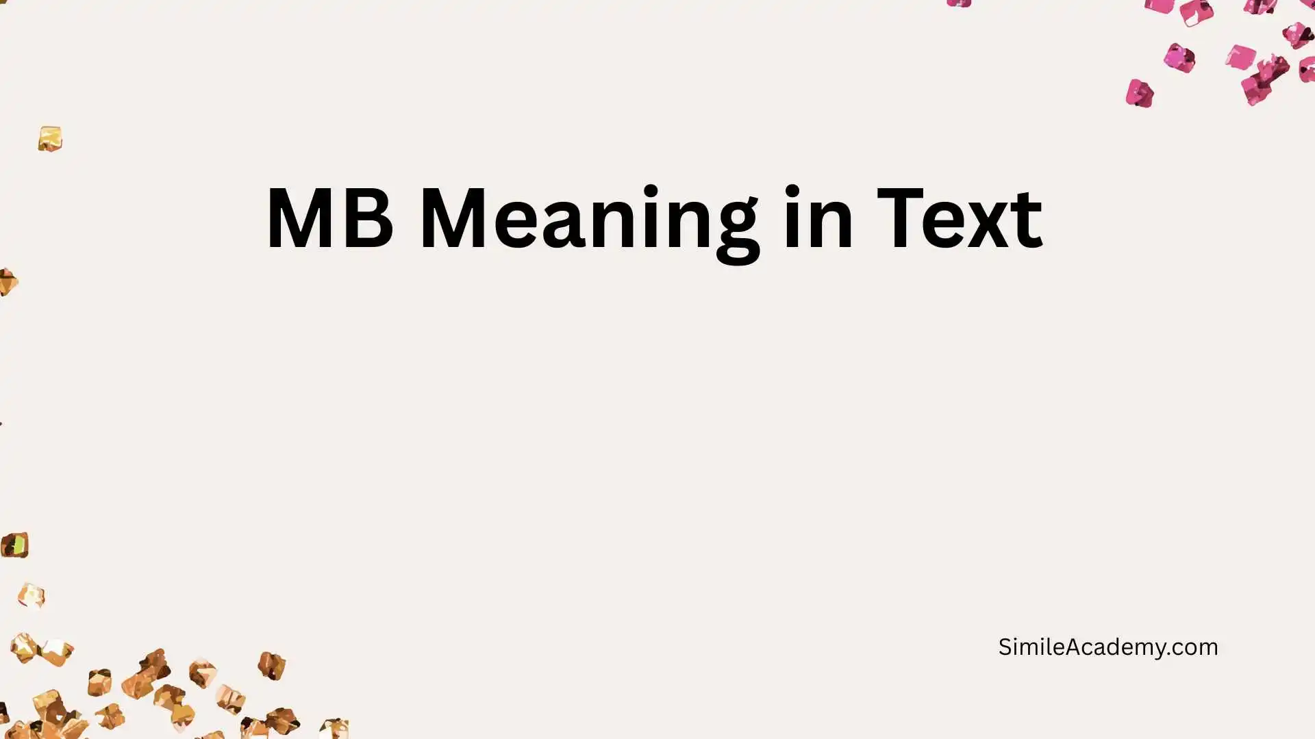 MB Meaning in Text 
