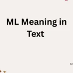 ML Meaning in Text 