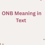 ONB Meaning in Text 