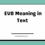 EVB Meaning in Text