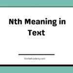 Nth Meaning in Text 