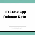 ETSJavaApp Release Date